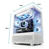 Thermaltake FTW Elite Snow, Gaming-PC weiß, Windows 11 Home 64-Bit