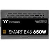 Thermaltake SMART BX3 650W, PC-Netzteil schwarz, 2x PCIe, 650 Watt