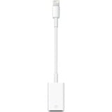 Apple USB 2.0 Adapter, Lightning Stecker > USB-A Buchse weiß, Kamera-Adapter