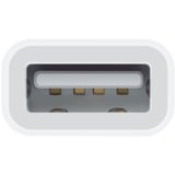 Apple USB 2.0 Adapter, Lightning Stecker > USB-A Buchse weiß, Kamera-Adapter