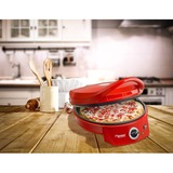 Bestron Viva Italia Pizzaofen APZ400 rot, 1.800 Watt, für Pizza Ø 27cm