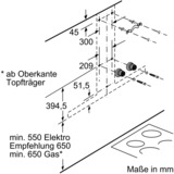 Bosch DWB97CM50 Serie 6, Dunstabzugshaube edelstahl, Silence