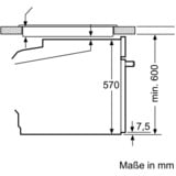 Bosch HBA578BB0 Serie 6, Backofen schwarz