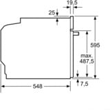 Bosch HBG579BS0 Serie | 6, Backofen schwarz/edelstahl