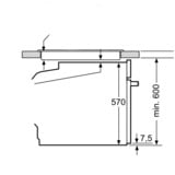 Bosch HBG579BS0 Serie | 6, Backofen schwarz/edelstahl