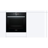 Bosch HBG676EB6 Serie 8, Backofen schwarz, Home Connect