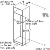 Bosch KIS77ADD0 Serie 6, Kühl-/Gefrierkombination 