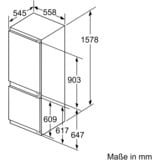 Bosch KIS77AFE0 Serie 6, Kühl-/Gefrierkombination 