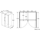 Bosch KSV36VBEP Serie | 4, Vollraumkühlschrank schwarz