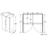 Bosch KSV36VWEP Serie 4, Vollraumkühlschrank weiß