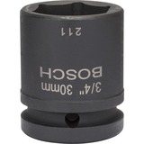 Bosch Steckschlüssel SW30, 3/4" schwarz, Impact Control