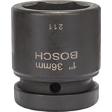 Bosch Steckschlüssel SW36, 1" schwarz, Impact Control