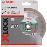 Bosch X-LOCK Diamanttrennscheibe Standard for Ceramic, Ø 115mm Bohrung 22,23mm