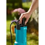 GARDENA Comfort Tauch-Druckpumpe 6000/5 automatic, Tauch- / Druckpumpe schwarz/türkis, 1.050 Watt