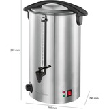 ProfiCook Heißgetränke- / Glühweinautomat PC-HGA 1196 edelstahl/schwarz, 1.500 Watt, 7 Liter