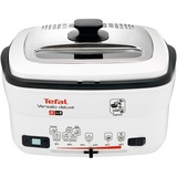 Tefal Multifunktions-Fritteuse Versalio Deluxe 9-in-1 weiß/schwarz, 1.600 Watt, Ölbehälter 2 Liter, Timer