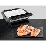 Tefal OptiGrill Elite GC750D, Kontaktgrill silber/schwarz, 2.000 Watt