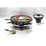 Unold Raclette Multi 4-in-1 schwarz/edelstahl