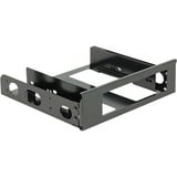 DeLOCK 5,25" Einbaurahmen für 1x 3.5" schwarz