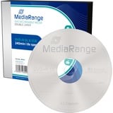 MediaRange DVD+R DL 8,5 GB, DVD-Rohlinge 8fach, 5 Stück