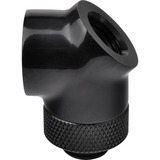 Thermaltake Pacific G1/4" 45 & 90° Adapter, Verbindung schwarz