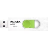 ADATA UV320 32 GB, USB-Stick weiß/grün, USB-A 3.2 Gen 1