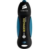 Corsair Flash Voyager 256 GB, USB-Stick schwarz/blau, USB-A 3.2 Gen 1