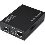 Digitus Gigabit Medienkonverter RJ-45 auf SFP schwarz