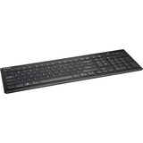 Kensington Advance Fit flache kabellose Tastatur schwarz, UK-Layout