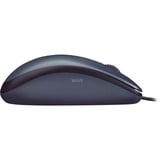 Logitech M90, Maus dunkelgrau, Retail