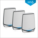 Netgear Orbi RBK853 3er Set, Mesh Router 1x Router (RBR850), 2x Satellit (RBS850)