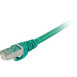 Sharkoon Patchkabel SFTP, RJ-45, mit Cat.7a Rohkabel grün, 50cm