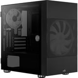 Aerocool Atomic v2, Tower-Gehäuse schwarz, Tempered Glass, Version inkl. GPU-Bracket