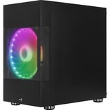 Aerocool Atomic v2, Tower-Gehäuse schwarz, Tempered Glass, Version inkl. GPU-Bracket