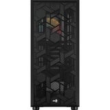 Aerocool Hive FRGB v3, Tower-Gehäuse schwarz, Tempered Glass