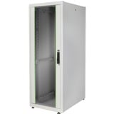 Digitus Netzwerkschrank Dynamic Basic Serie - 600x800 mm (BxT), IT-Schrank hellgrau, 32 Höheneinheiten