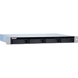 QNAP TL-R400S, Laufwerksgehäuse schwarz, 1HE-Rackmount