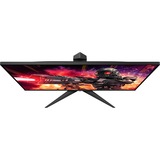 AOC 24G2ZE/BK, Gaming-Monitor 61 cm (24 Zoll), schwarz/rot, FullHD, IPS, AMD Free-Sync Premium, 240Hz Panel