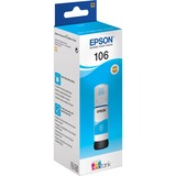 Epson Tinte cyan 106 Eco Tank (C13T00R240) 