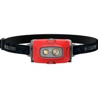 Ledlenser Stirnlampe HF4R Core, LED-Leuchte rot/grau