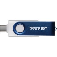 Patriot Xporter X550 64GB, USB-Stick blau/weiß, USB-A und USB-C 3.2 Gen 1