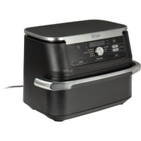 Ninja Foodi FlexDrawer Heißluftfritteuse AF500DE  schwarz/edelstahl, 2.470 Watt, Korb 10,4 Liter, teilbar