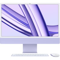 Apple iMac 59,62 cm (24") M3 2023 CTO, MAC-System violett/hellviolett, macOS, Deutsch