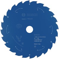 Bosch Kreissägeblatt Expert for Wood, Ø 250mm, 24Z Bohrung 30mm, für Akku-Kappsägen