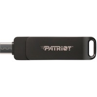 Patriot Rage R550 256GB, USB-Stick schwarz, USB-A und USB-C 3.2 Gen 1