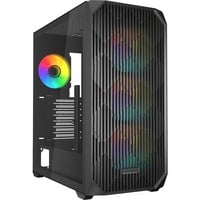 Sharkoon AK3 RGB , Tower-Gehäuse schwarz, Tempered Glass