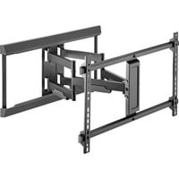 Digitus Full Motion TV-Wandhalterung 37" - 80" schwarz (matt), Tragkraft 60 kg, Kabelmanagement