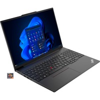 Lenovo ThinkPad E16 AMD G2 (21M5002AGE), Notebook schwarz, Windows 11 Pro 64-Bit, 40.6 cm (16 Zoll) & 60 Hz Display, 512 GB SSD