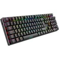 Sharkoon SKILLER SGK36W, Gaming-Tastatur schwarz, DE-Layout, Huano Red