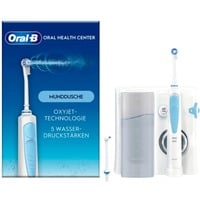 Braun Oral-B OxyJet Reinigungssystem - Munddusche, Mundpflege weiß/blau